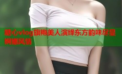 糖心vlog旗袍美人演绎东方韵味尽显婀娜风情