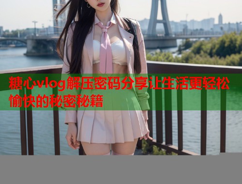 糖心vlog解压密码分享让生活更轻松愉快的秘密秘籍  第1张