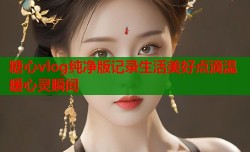 糖心vlog纯净版记录生活美好点滴温暖心灵瞬间