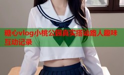 糖心vlog小桃公园真实搭讪路人趣味互动记录