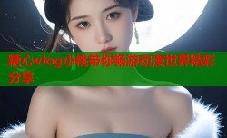 糖心vlog小桃带你畅游动漫世界精彩分享