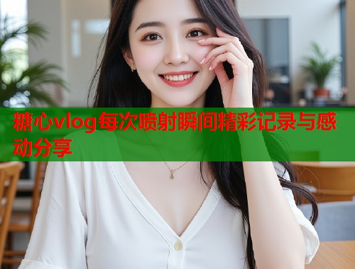 糖心vlog每次喷射瞬间精彩记录与感动分享  第1张