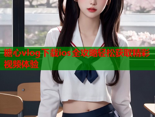糖心vlog下载ios全攻略轻松获取精彩视频体验  第1张