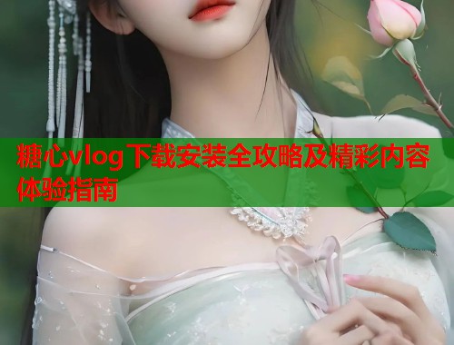 糖心vlog下载安装全攻略及精彩内容体验指南  第1张