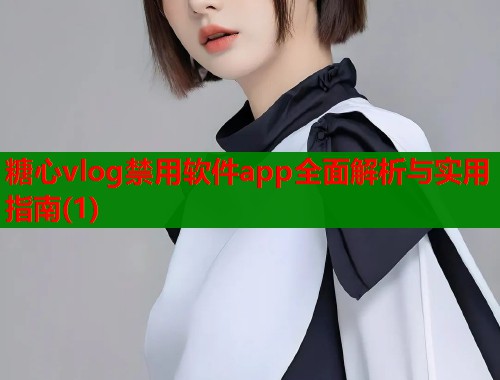 糖心vlog禁用软件app全面解析与实用指南(1)  第1张