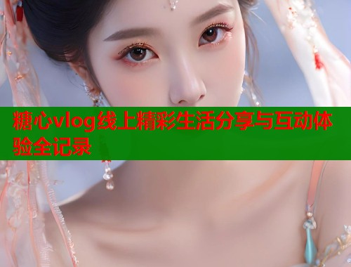 糖心vlog线上精彩生活分享与互动体验全记录  第1张