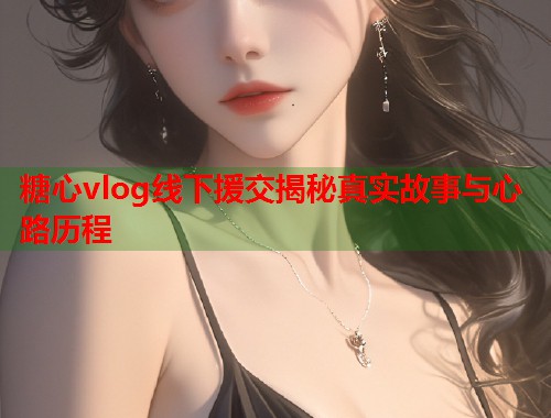 糖心vlog线下援交揭秘真实故事与心路历程  第1张